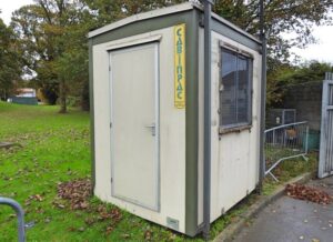 prefab security cabin