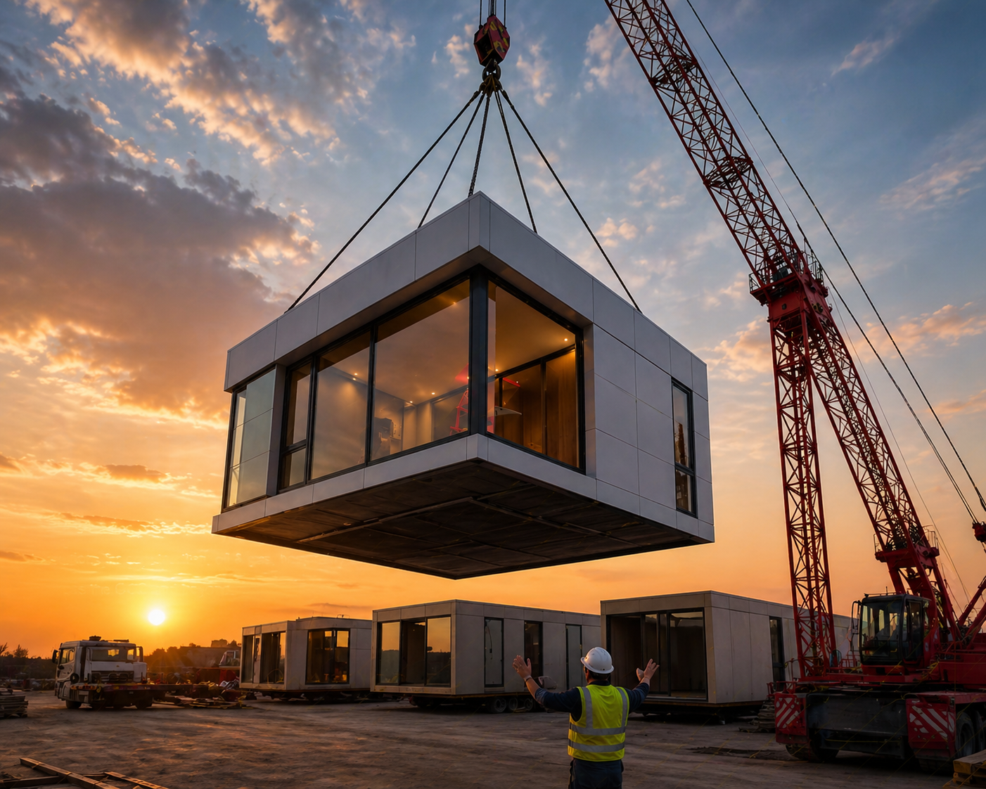 Bait Al Jazeera Prefab Building